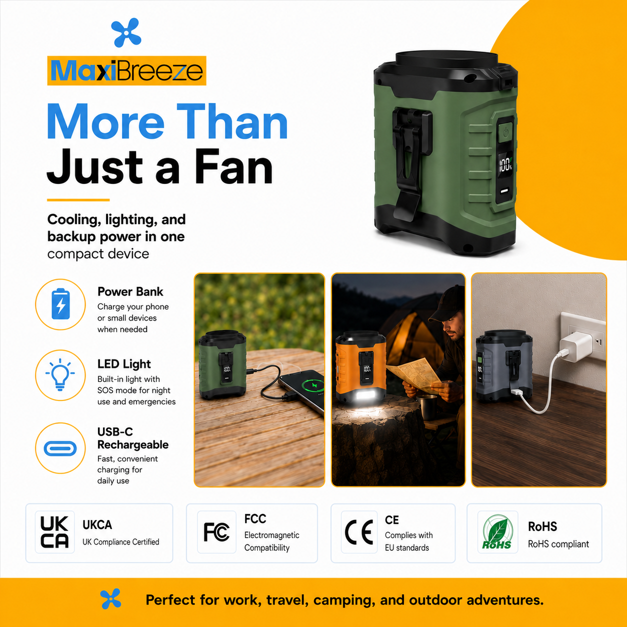 Maxi Breeze™ - The Beeze Fan
