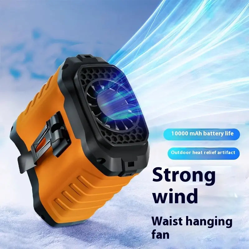 Clip Waist Rechargeable Fan - Imagem 1