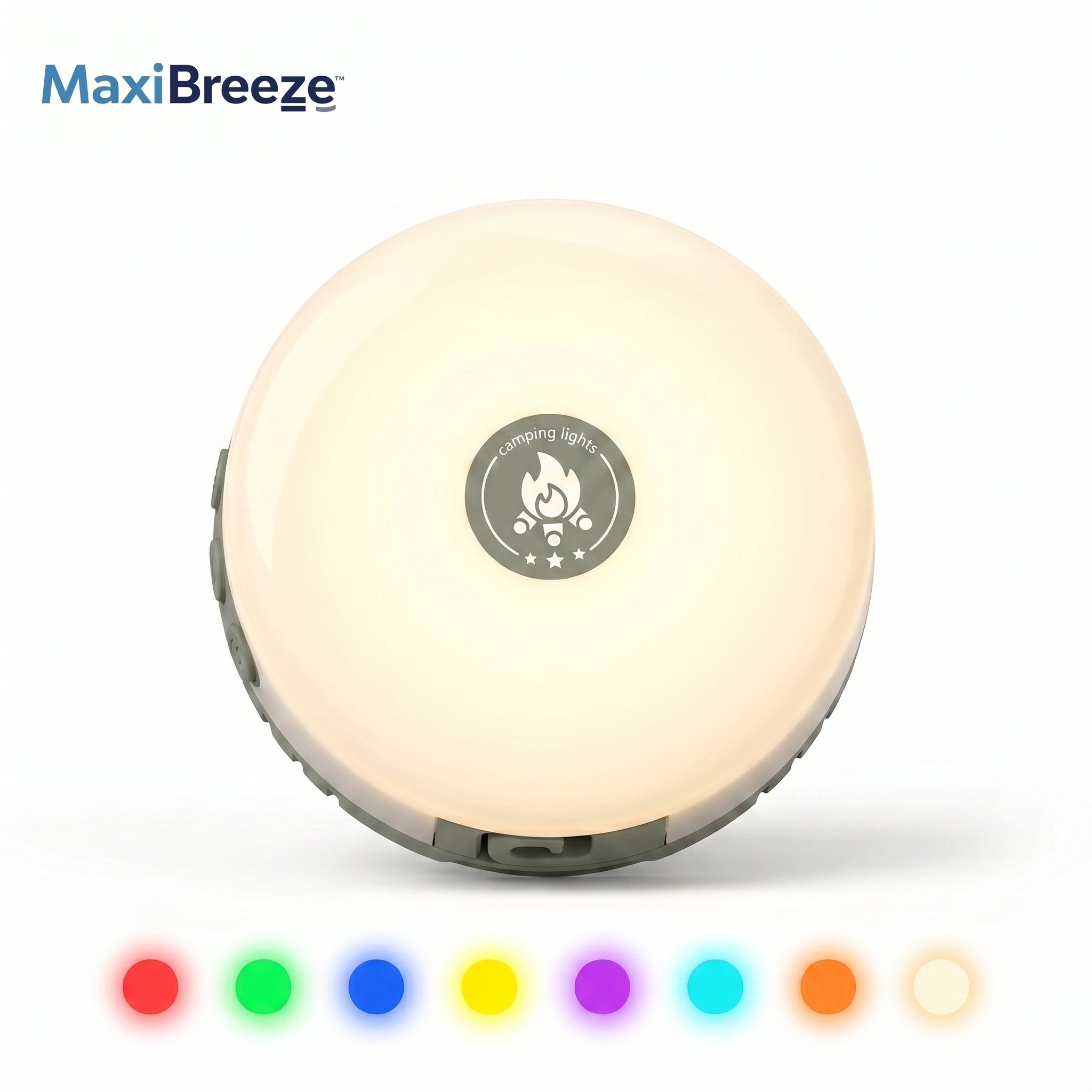 7-Color Rechargeable Camping Lantern MAXIBREEZE™