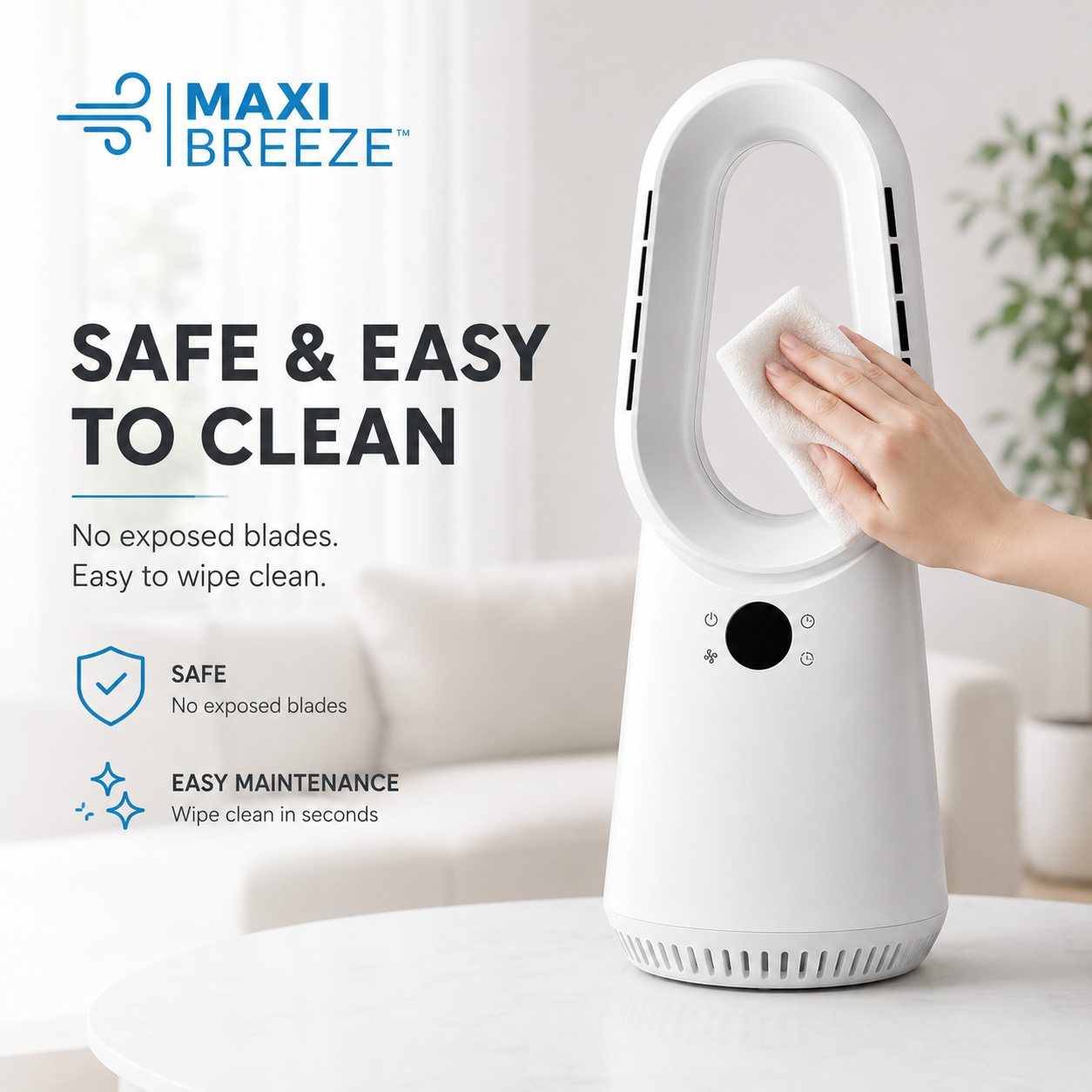 MAXI BREEZE™ Ventilateur tour sans pales