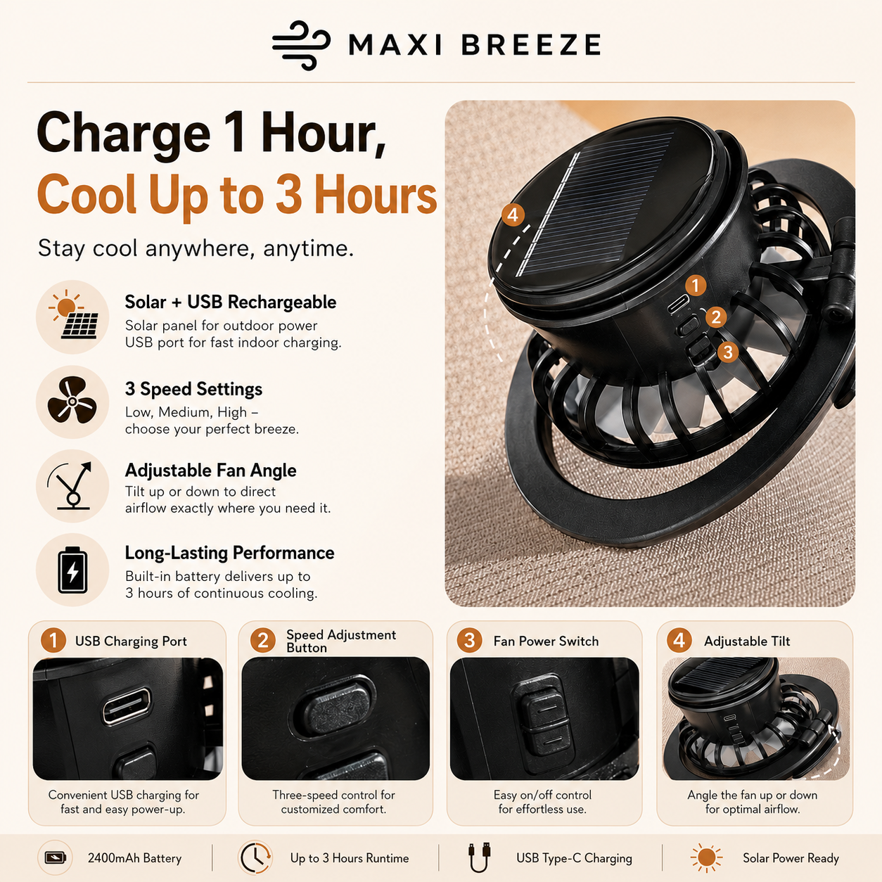 Maxibreeze™ - The Breeze Hat