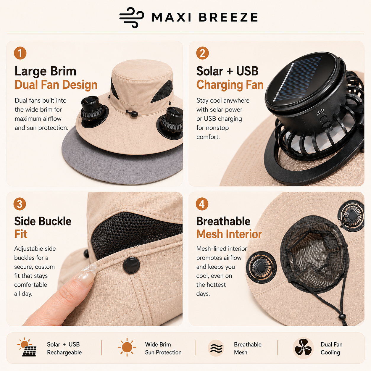 Maxibreeze™ - The Breeze Hat