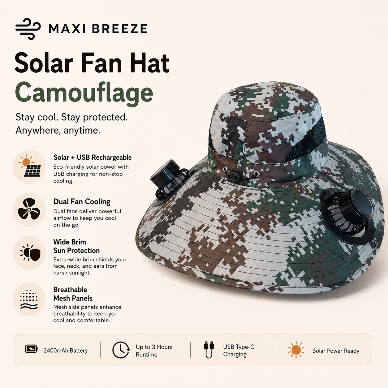 Maxibreeze™ - The Breeze Hat