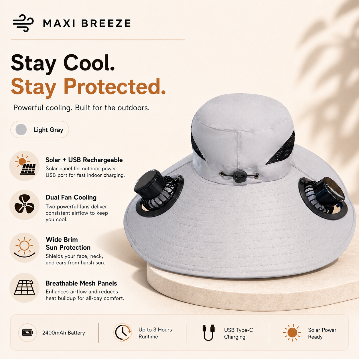 Maxibreeze™ - The Breeze Hat