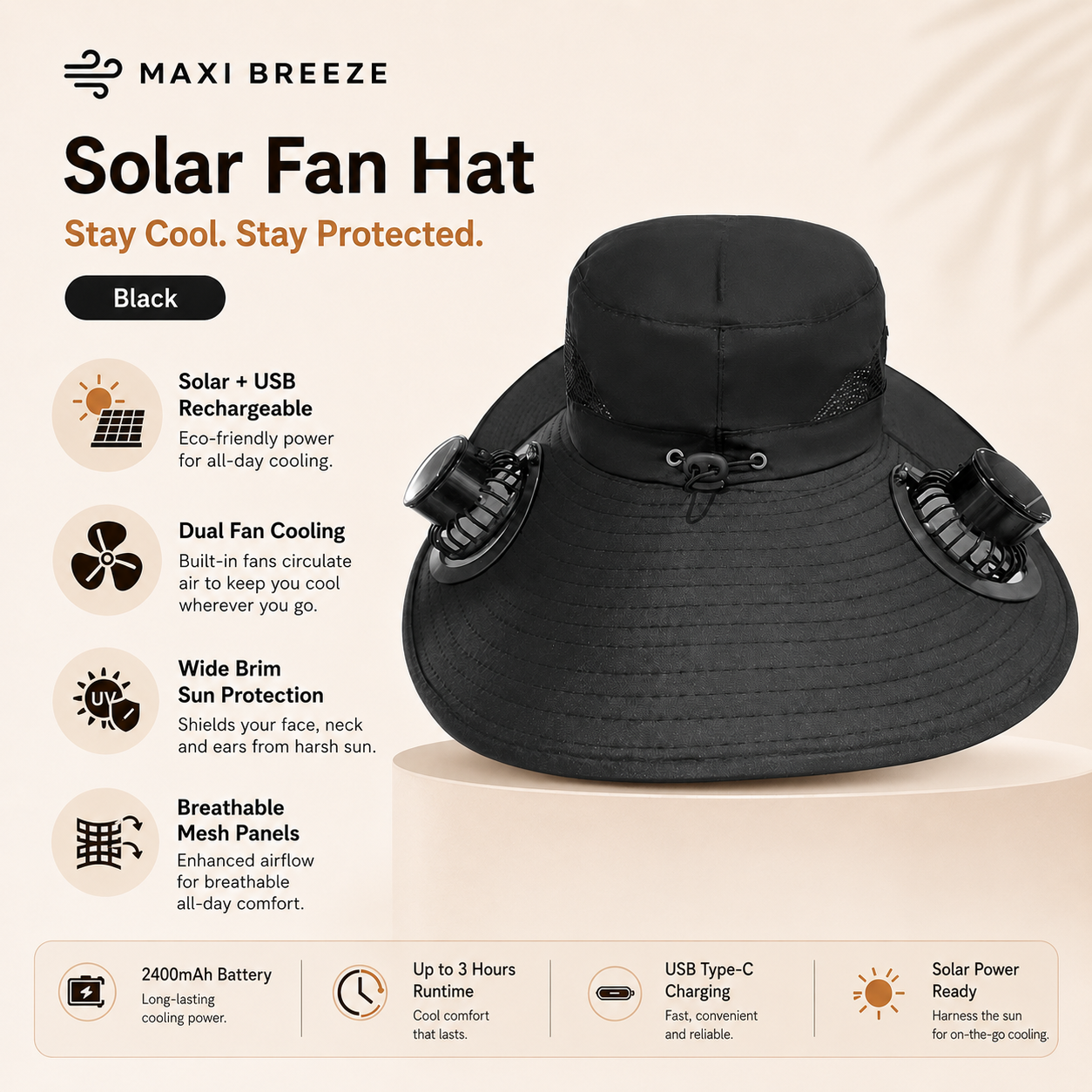 Maxibreeze™ - The Breeze Hat
