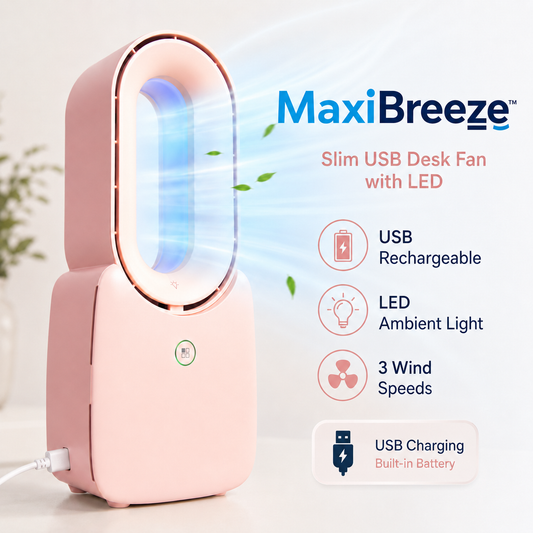 USB Slim Fan Pink