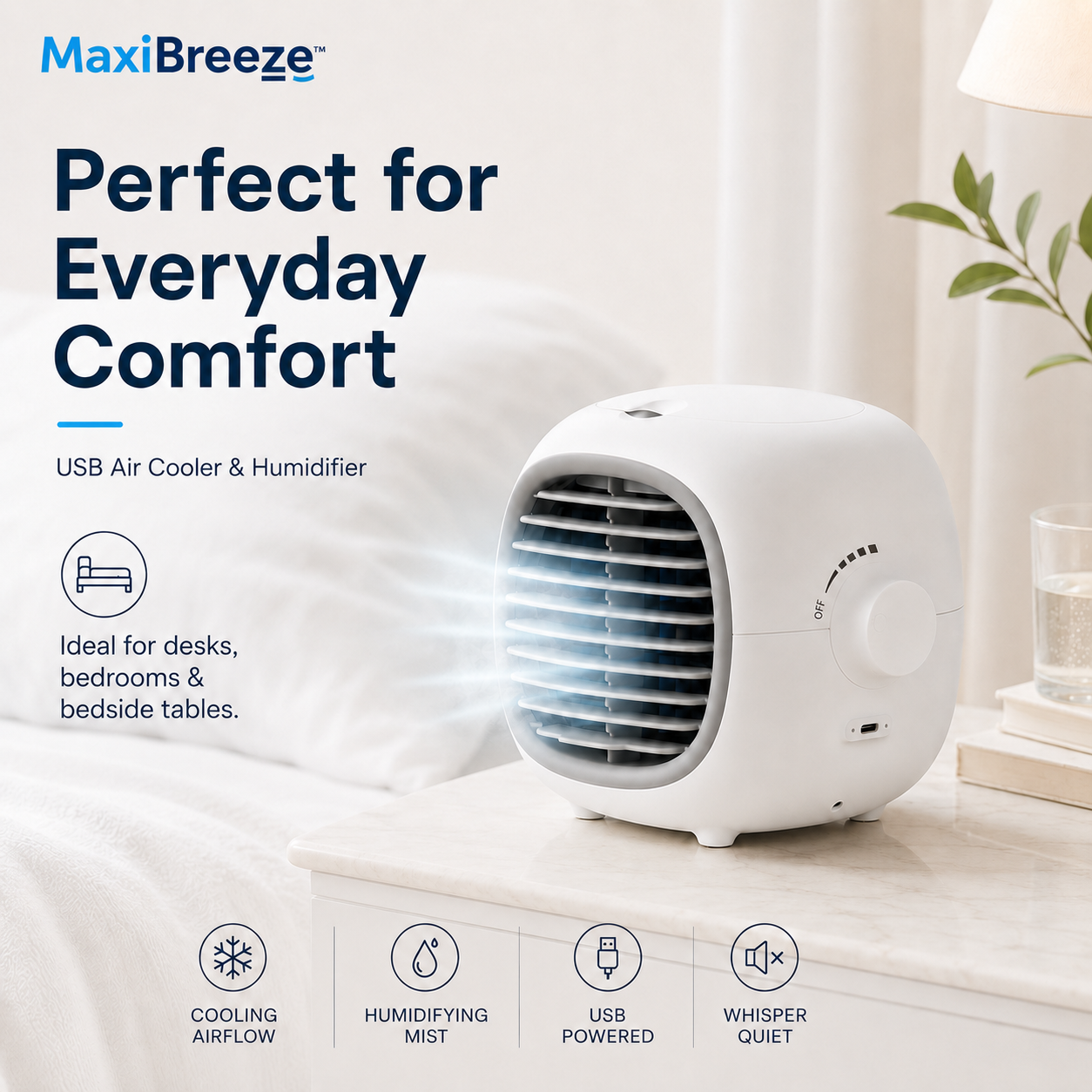 USB Air Cooler Humidifier