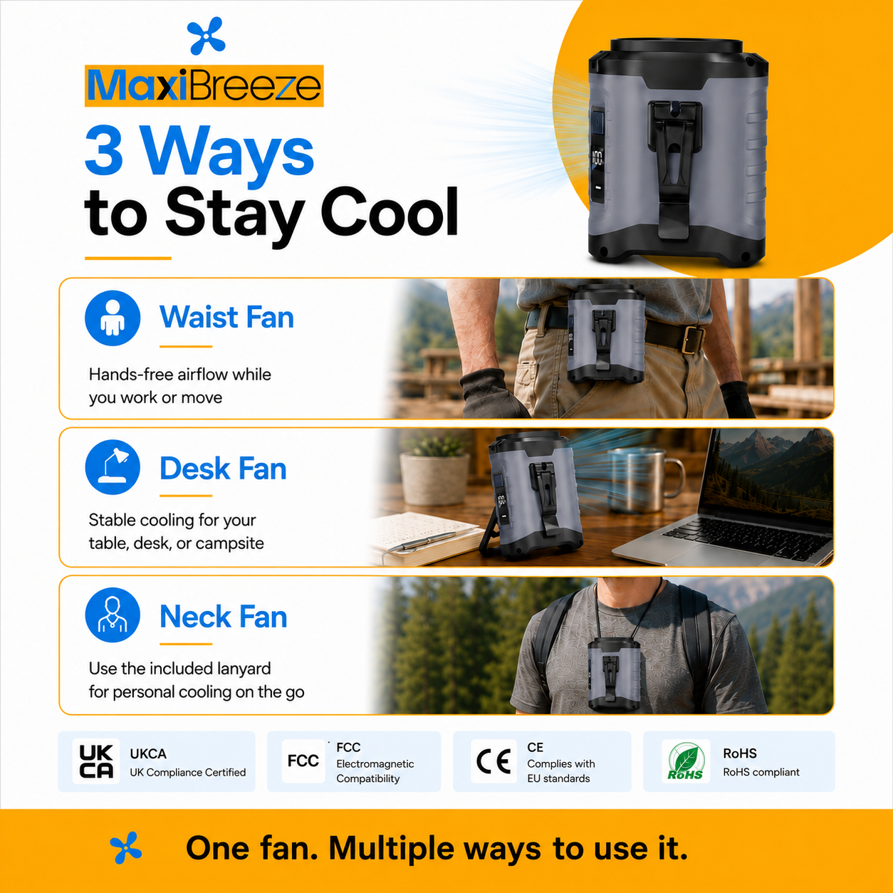 Maxi Breeze™  - The Beeze Fan